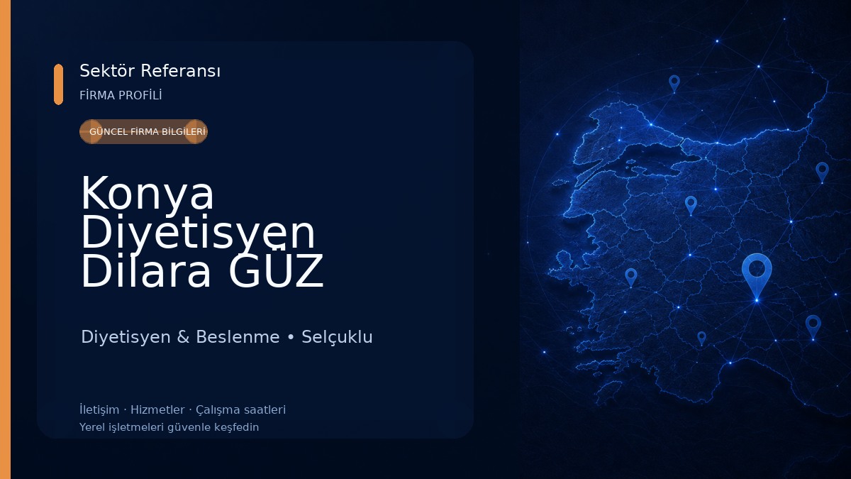 Konya Diyetisyen Dilara GÜZ Diyetisyen & Beslenme