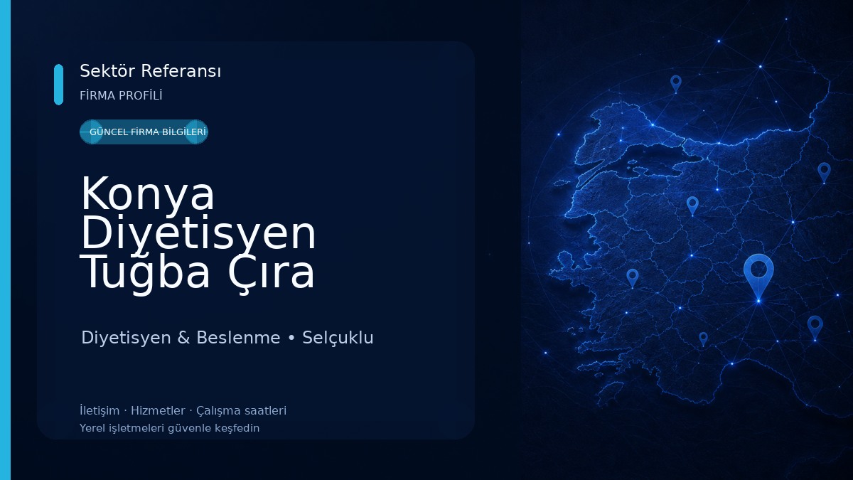 Konya Diyetisyen Tuğba Çıra Yiğit-Revora Sağlıklı Yaşam Merkezi Diyetisyen & Beslenme