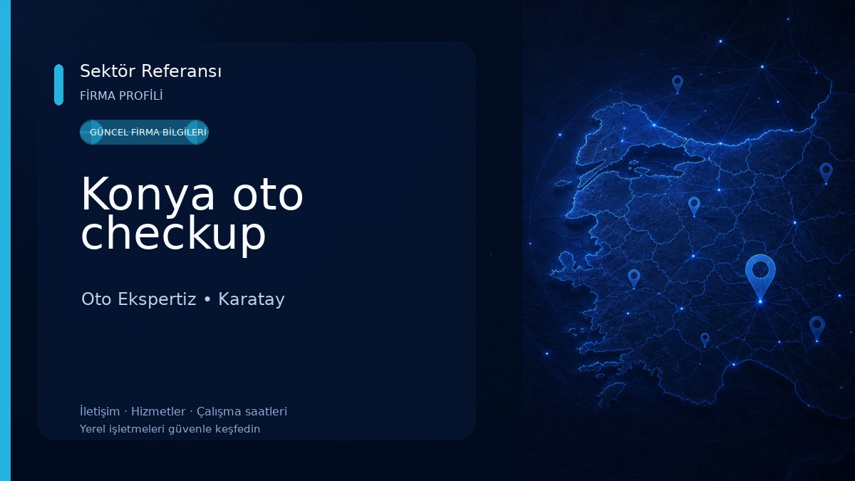 Konya oto checkup