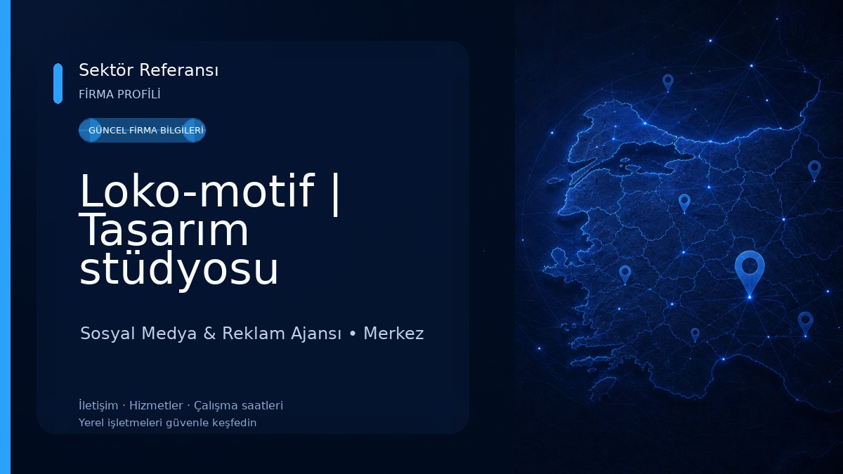 Loko-motif | Tasarım stüdyosu 