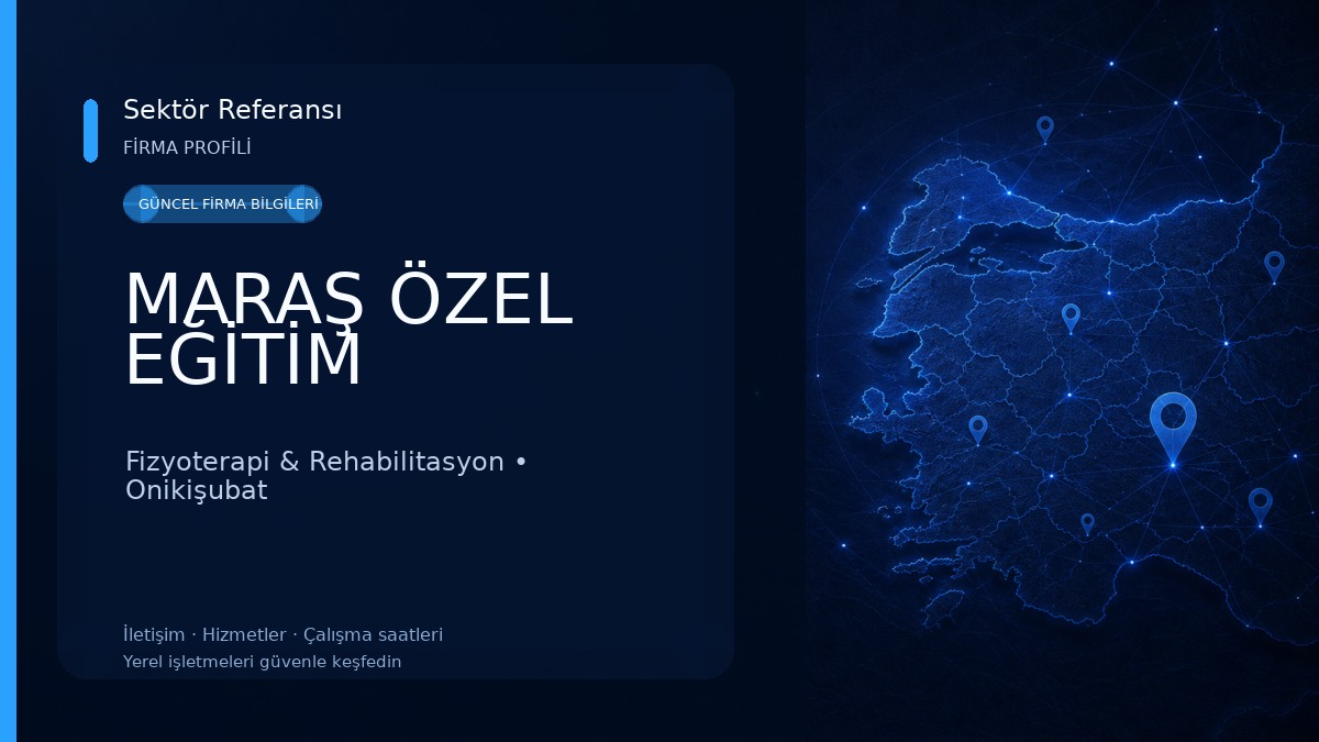 MARAŞ ÖZEL EĞİTİM