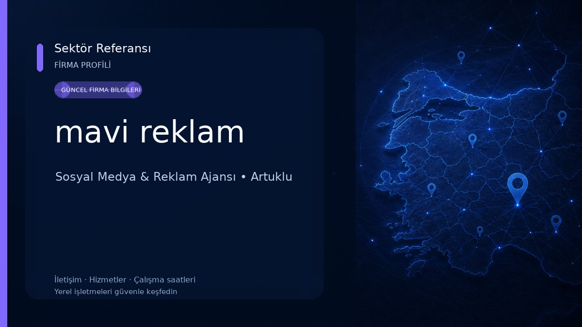 mavi reklam Sosyal Medya & Reklam Ajansı