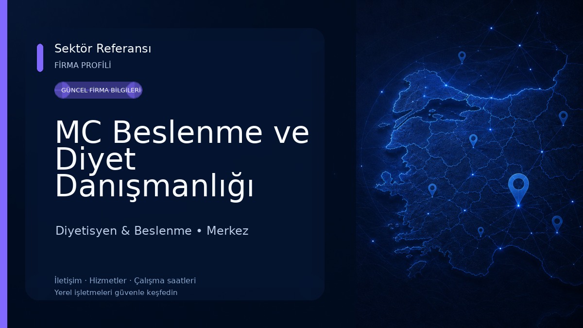 MC Beslenme ve Diyet Danışmanlığı Diyetisyen & Beslenme