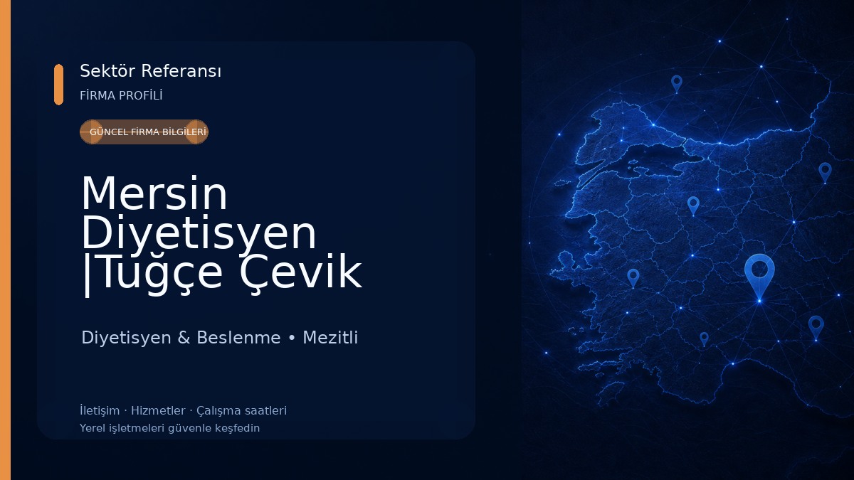 Mersin Diyetisyen |Tuğçe Çevik