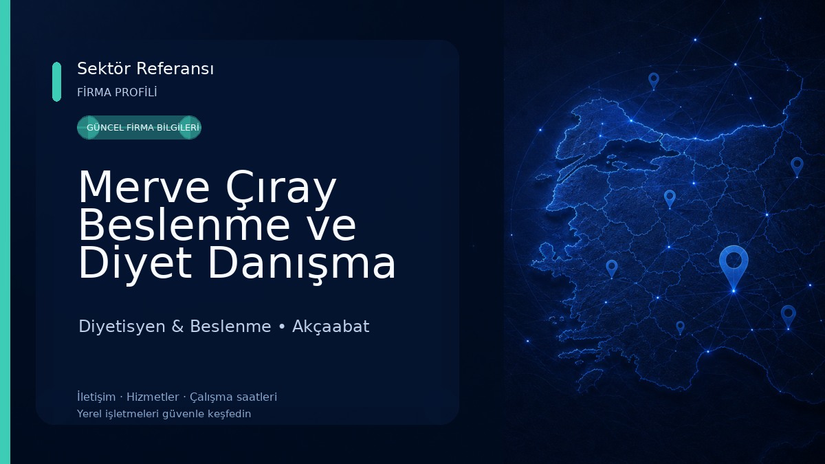 Merve Çıray Beslenme ve Diyet Danışma Merkezi Diyetisyen & Beslenme