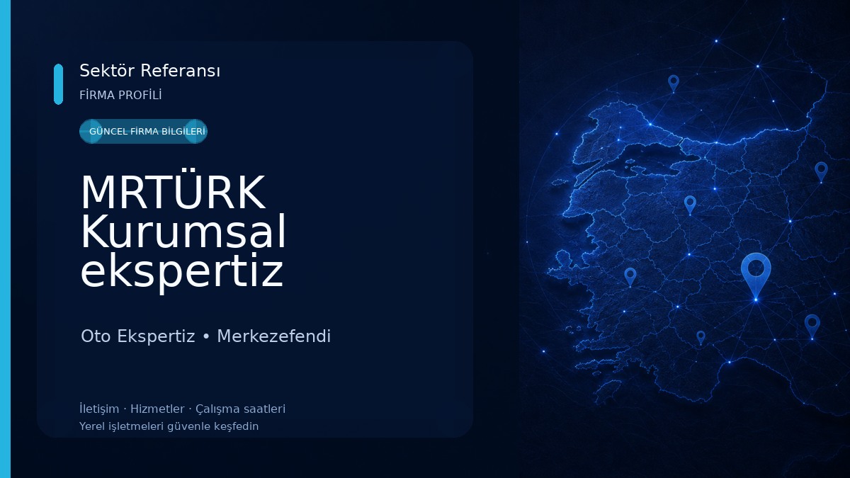 MRTÜRK Kurumsal ekspertiz İstasyonları / DENİZLİ Oto Ekspertiz 
