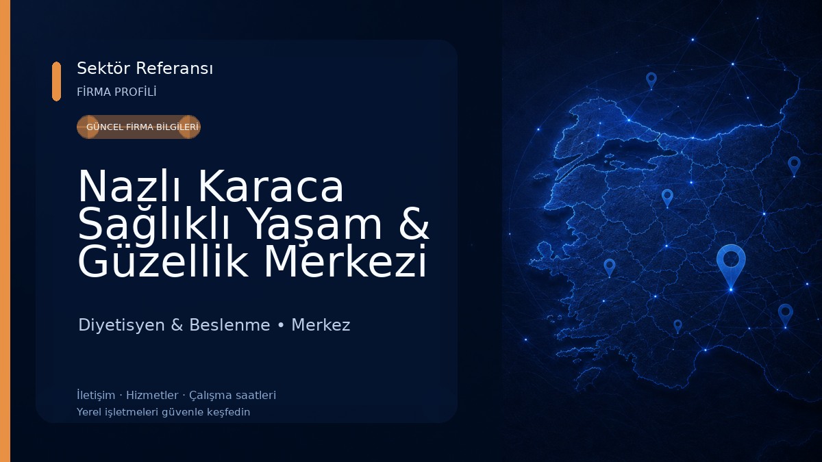 Nazlı Karaca Sağlıklı Yaşam & Güzellik Merkezi Diyetisyen & Beslenme