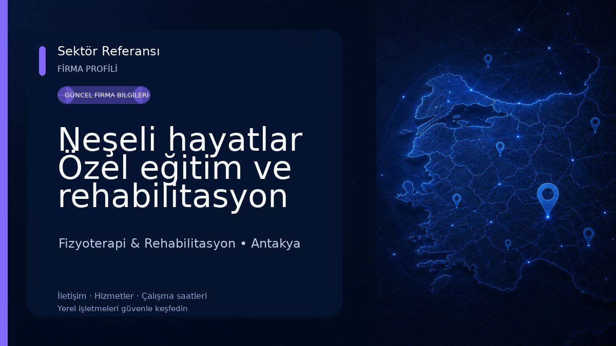 Neşeli hayatlar Özel eğitim ve rehabilitasyon merkezi Fizyoterapi & Rehabilitasyon