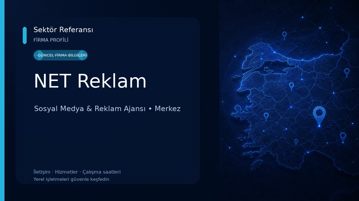 NET Reklam Sosyal Medya & Reklam Ajansı