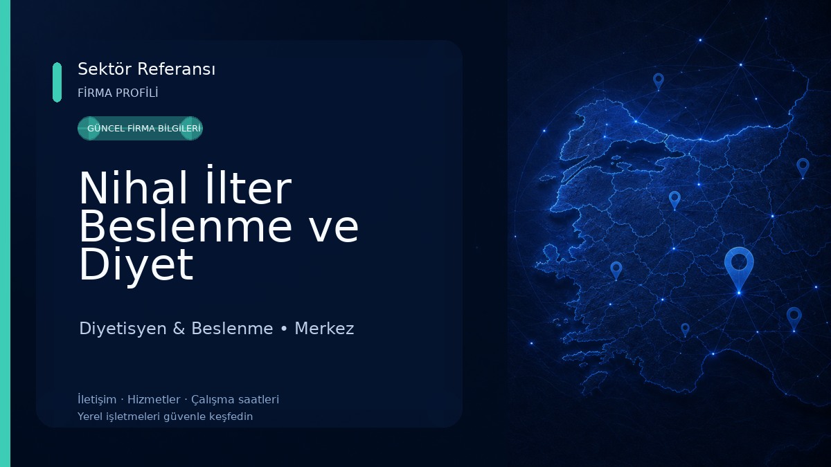 Nihal İlter Beslenme ve Diyet Danışmanlığı 