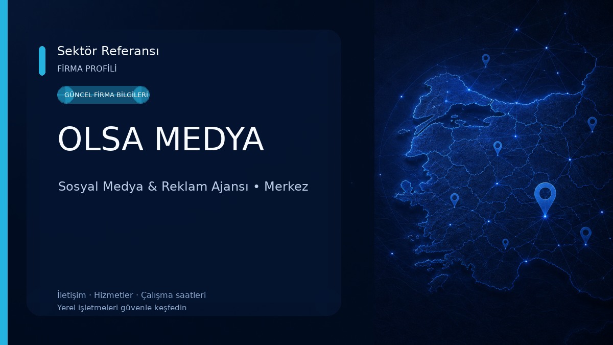 OLSA MEDYA Sosyal Medya & Reklam Ajansı