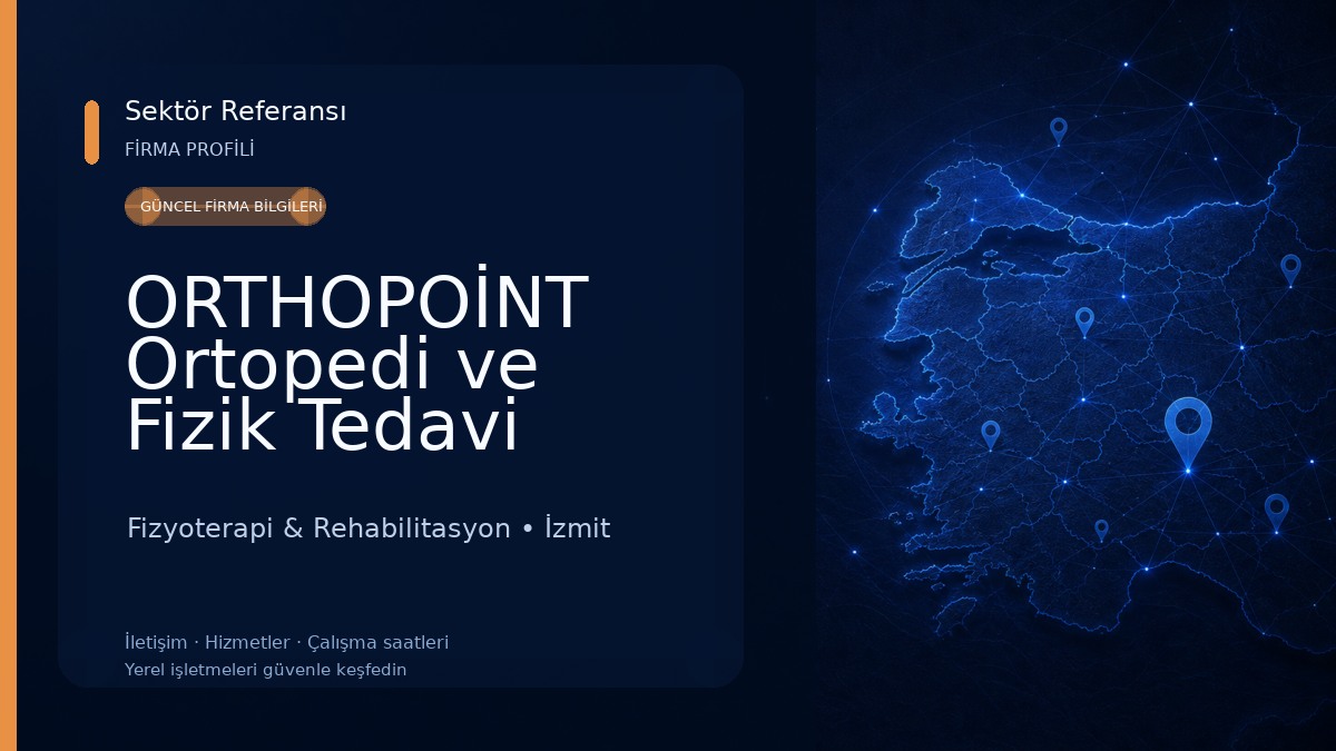 ORTHOPOİNT Ortopedi ve Fizik Tedavi Kliniği