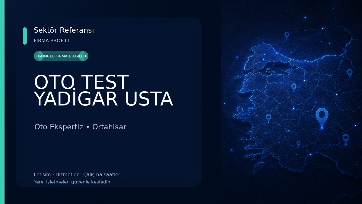 OTO TEST YADİGAR USTA Oto Ekspertiz