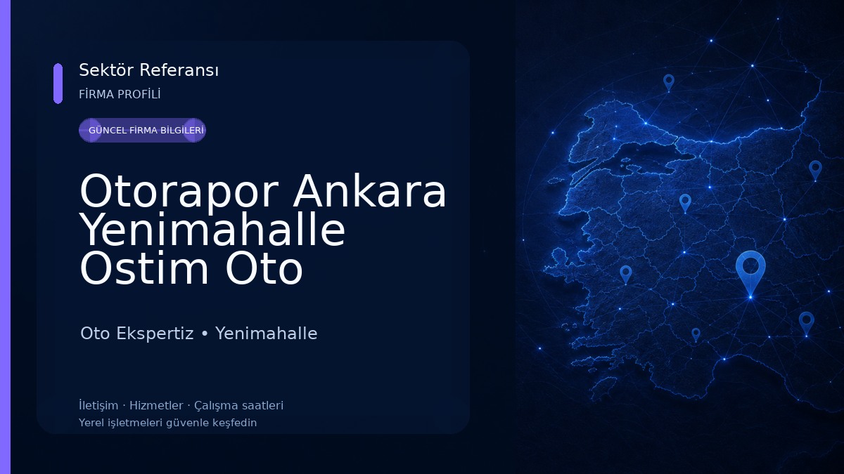 Otorapor Ankara Yenimahalle Ostim Oto Ekspertiz Oto Ekspertiz
