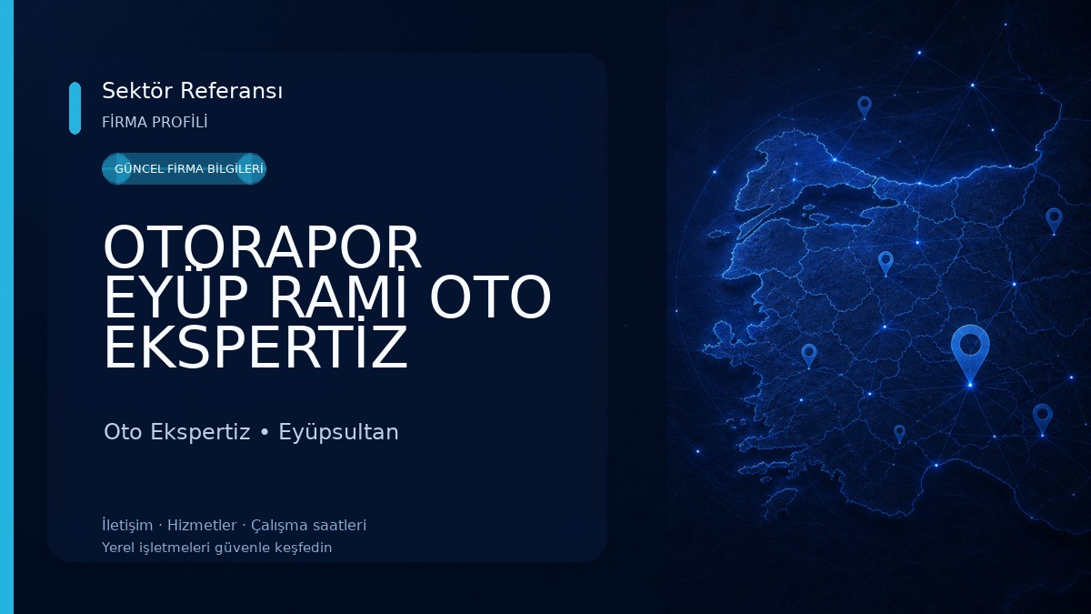 OTORAPOR EYÜP RAMİ OTO EKSPERTİZ Oto Ekspertiz