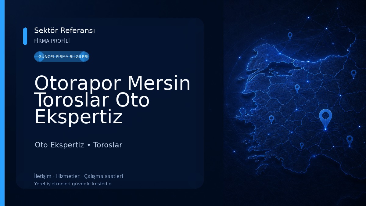 Otorapor Mersin Toroslar Oto Ekspertiz Oto Ekspertiz