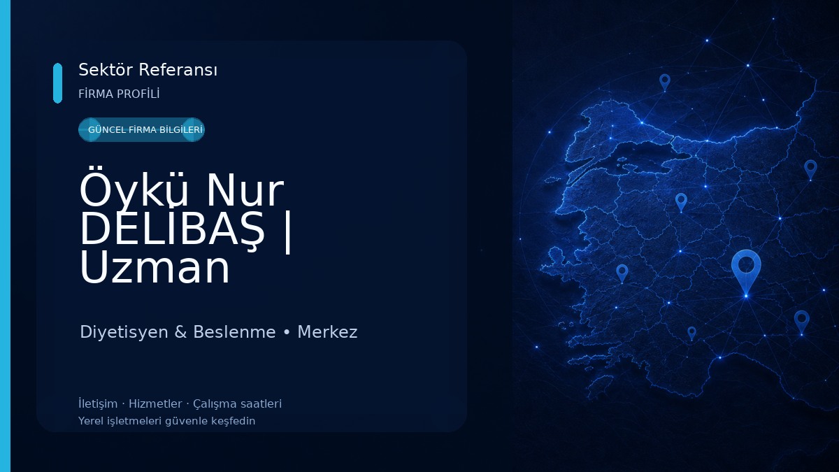Öykü Nur DELİBAŞ | Uzman Diyetisyen