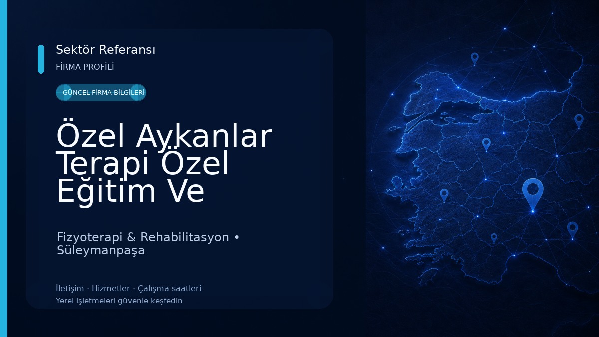 Özel Aykanlar Terapi Özel Eğitim Ve Rehabilitasyon Merkezi Fizyoterapi & Rehabilitasyon