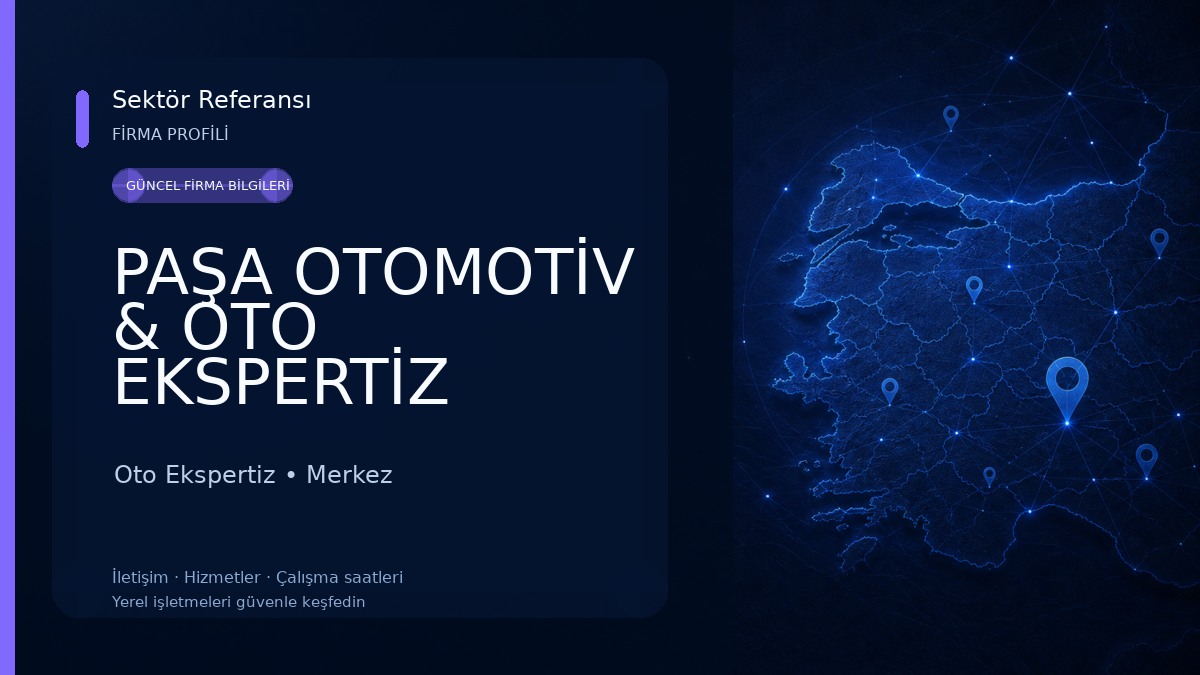 PAŞA OTOMOTİV & OTO EKSPERTİZ Oto Ekspertiz