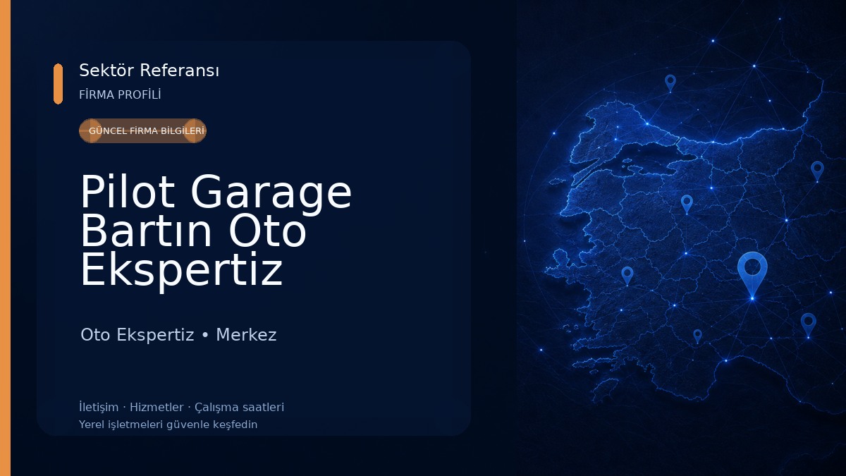 Pilot Garage Bartın Oto Ekspertiz Oto Ekspertiz