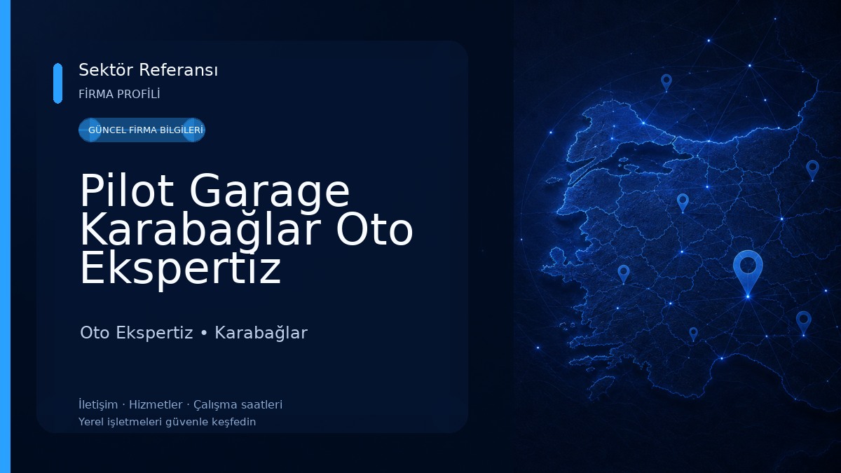 Pilot Garage Karabağlar Oto Ekspertiz Oto Ekspertiz