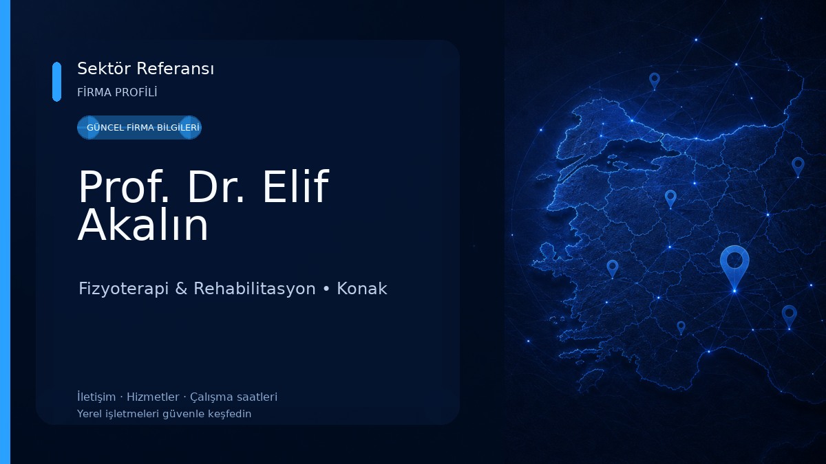 Prof. Dr. Elif Akalın