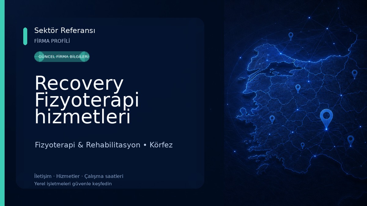 Recovery Fizyoterapi hizmetleri (Fztr.salar konjkav)