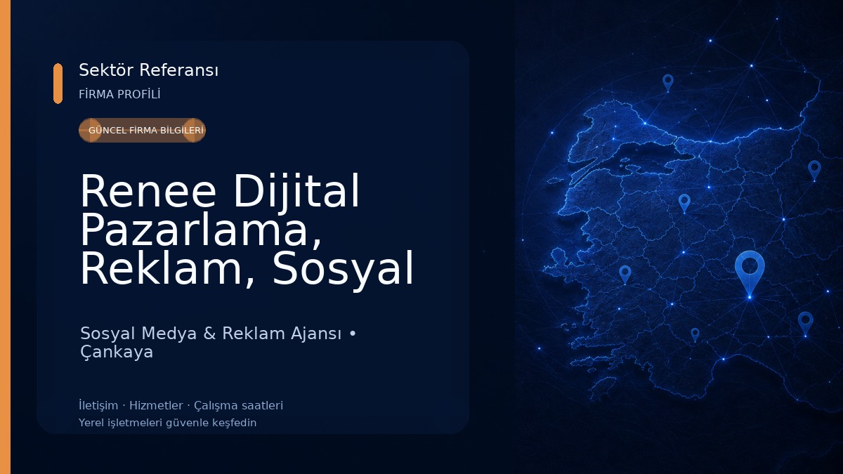 Renee Dijital Pazarlama, Reklam, Sosyal Medya ve Web Ajansı Sosyal Medya & Reklam Ajansı