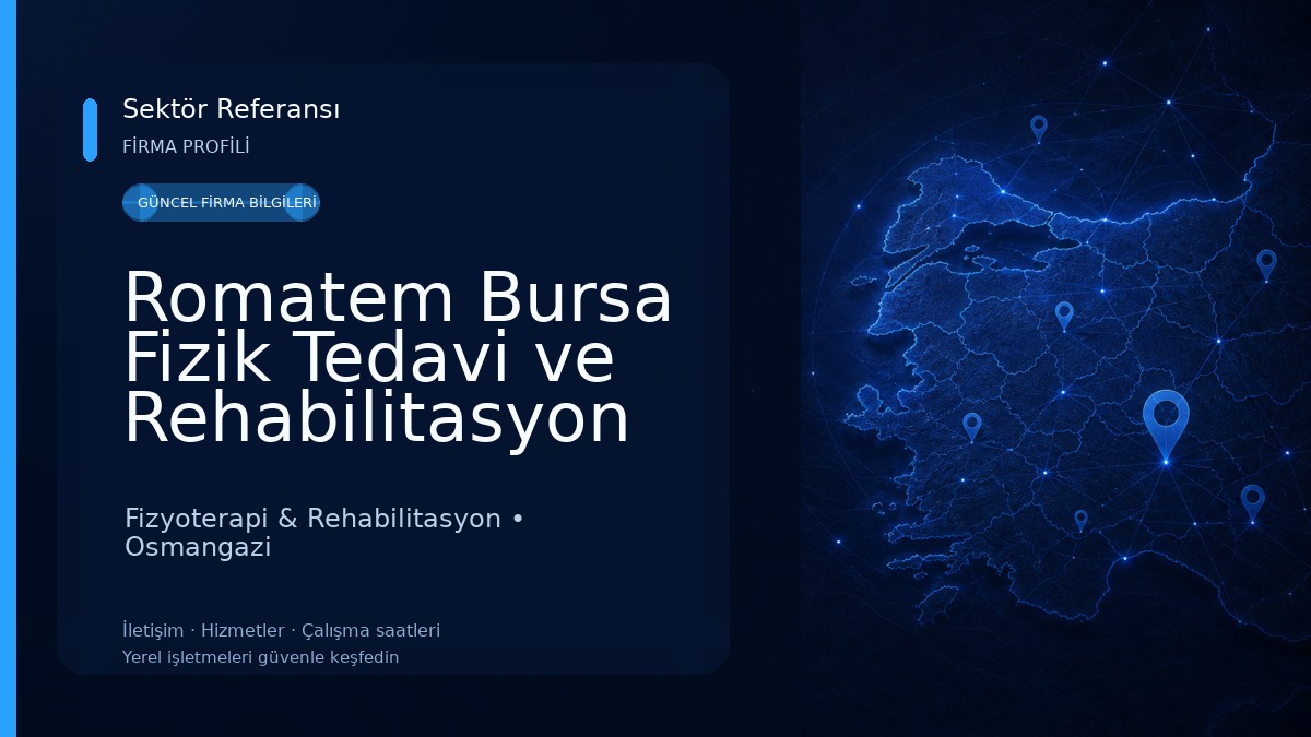 Romatem Bursa Fizik Tedavi ve Rehabilitasyon Hastanesi Fizyoterapi & Rehabilitasyon