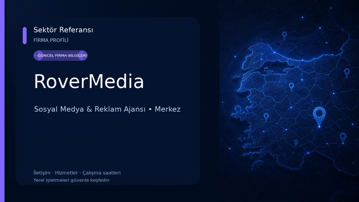 RoverMedia Sosyal Medya & Reklam Ajansı