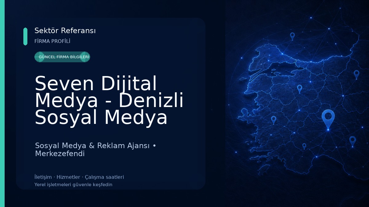 Seven Dijital Medya - Denizli Sosyal Medya Ajansı - Denizli web tasarım - Amazon Danışmanlığı - Seo Danışmanlığı Sosyal Medya & Reklam Ajansı