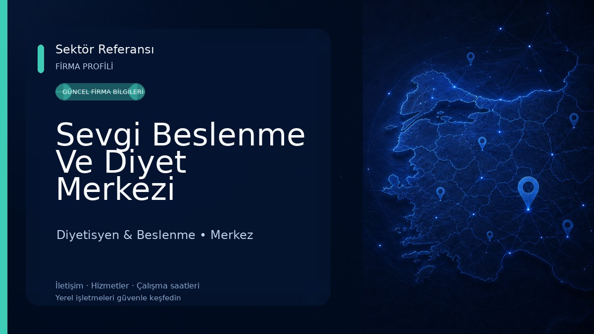 Sevgi Beslenme Ve Diyet Merkezi Diyetisyen & Beslenme