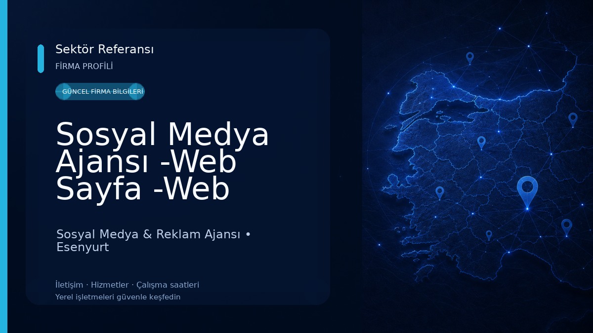 Sosyal Medya Ajansı -Web Sayfa -Web Tasarım