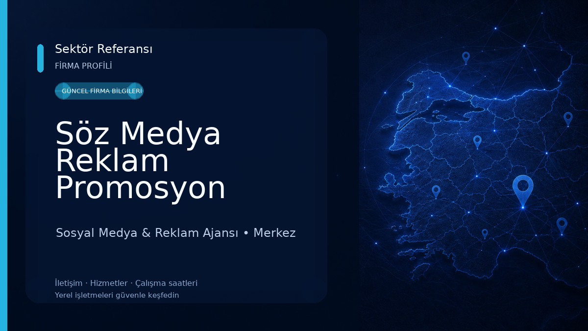 Söz Medya Reklam Promosyon 