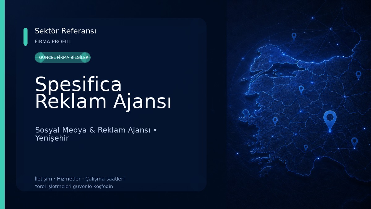 Spesifica Reklam Ajansı Sosyal Medya & Reklam Ajansı