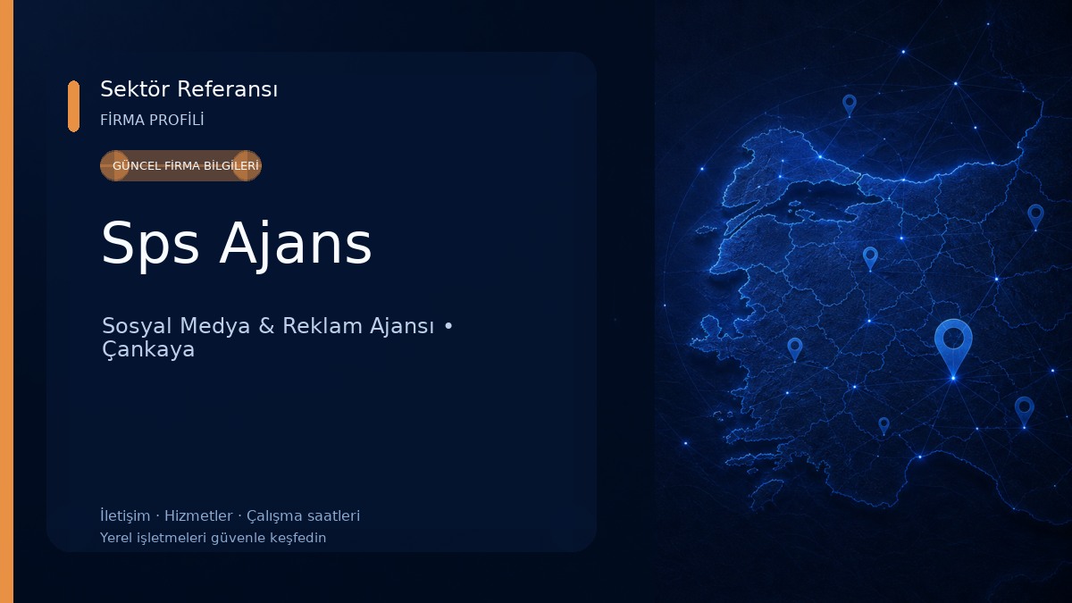 Sps Ajans Sosyal Medya & Reklam Ajansı