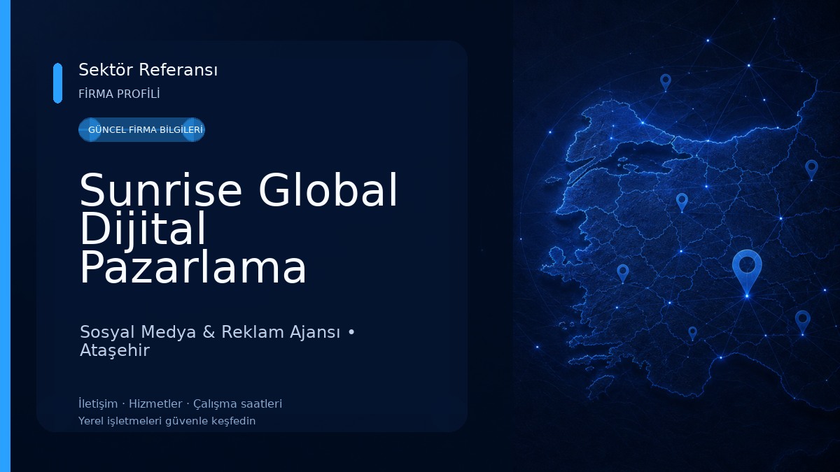 Sunrise Global Dijital Pazarlama Performans Ajansı I Sosyal Medya I Dijital Reklam I Fotoğraf & Video Prodüksiyon