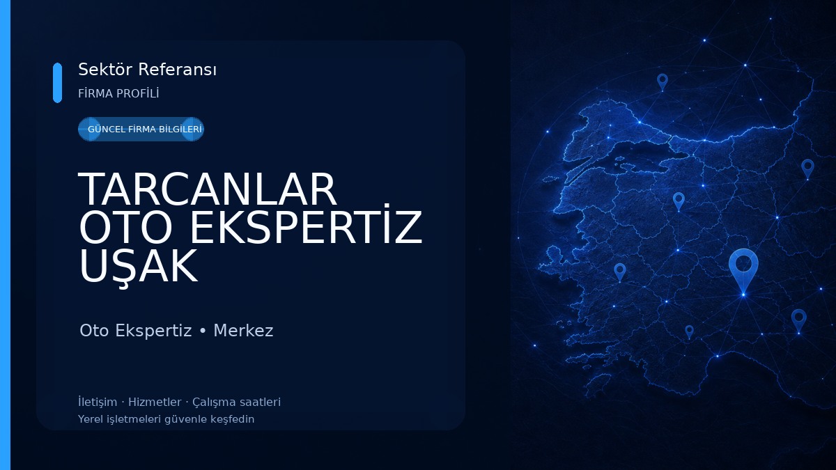 TARCANLAR OTO EKSPERTİZ UŞAK 