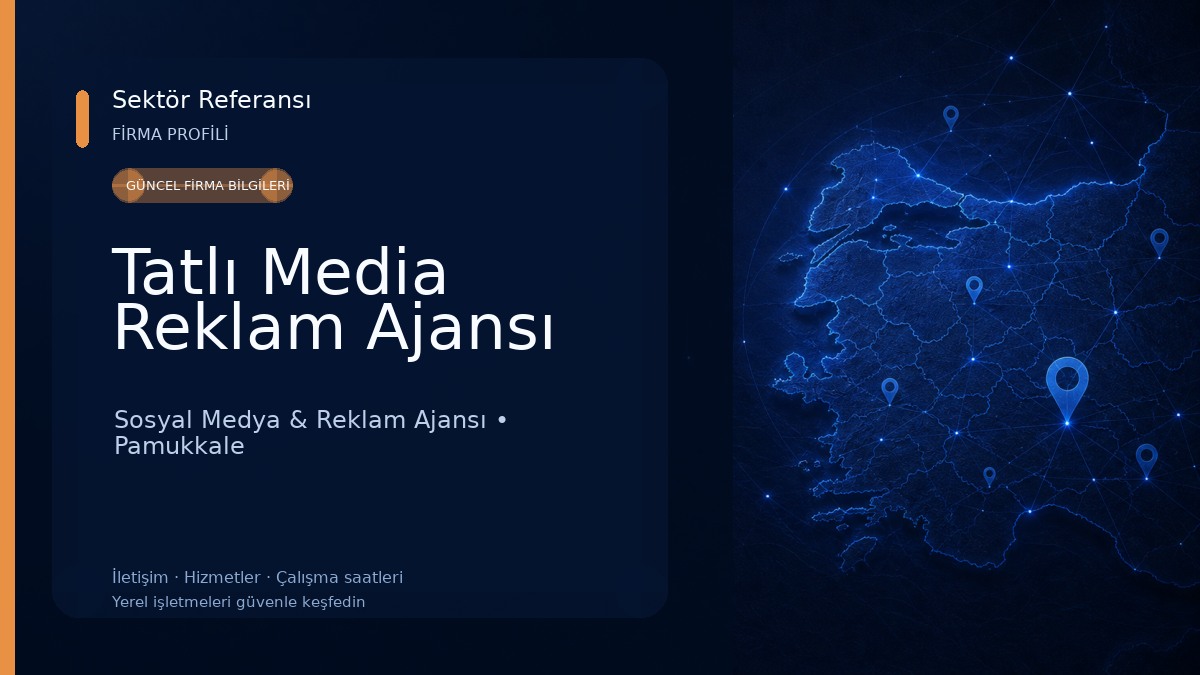 Tatlı Media Reklam Ajansı Sosyal Medya & Reklam Ajansı