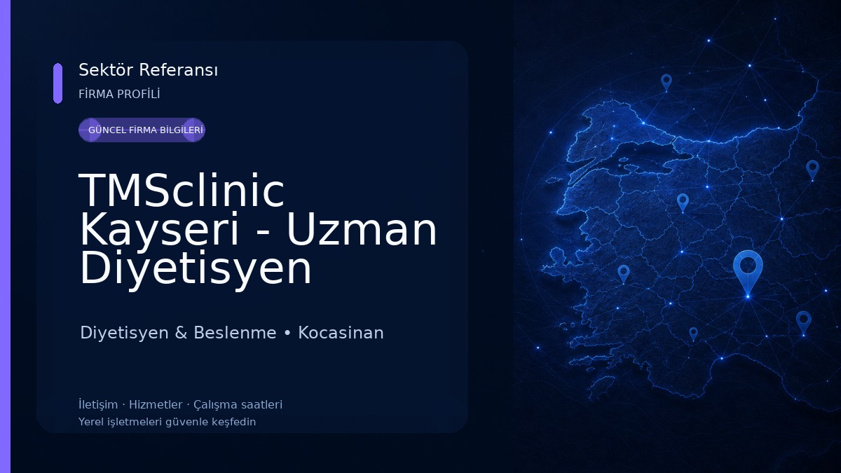 TMSclinic Kayseri - Uzman Diyetisyen Merve Aygür