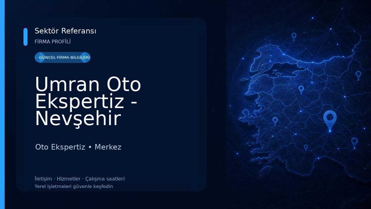 Umran Oto Ekspertiz - Nevşehir 