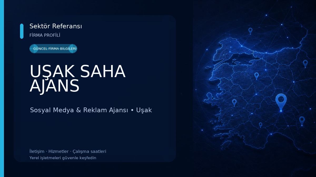 UŞAK SAHA AJANS