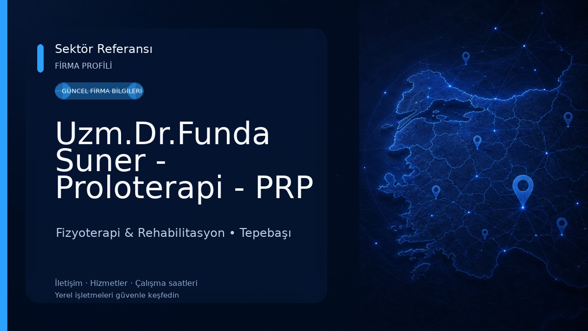 Uzm.Dr.Funda Suner - Proloterapi - PRP - Nöralterapi - CGF - Ozon Tedavisi - Hacamat - Sigara Bırakma
