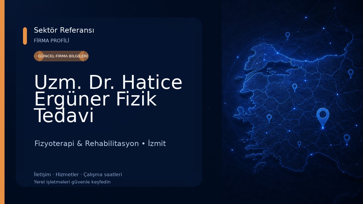 Uzm. Dr. Hatice Ergüner Fizik Tedavi Rehabilitasyon & GETAT Kliniği (Ozon Tedavisi-Proloterapi-PRP/CGF-Biofeedback-Glutatyon)