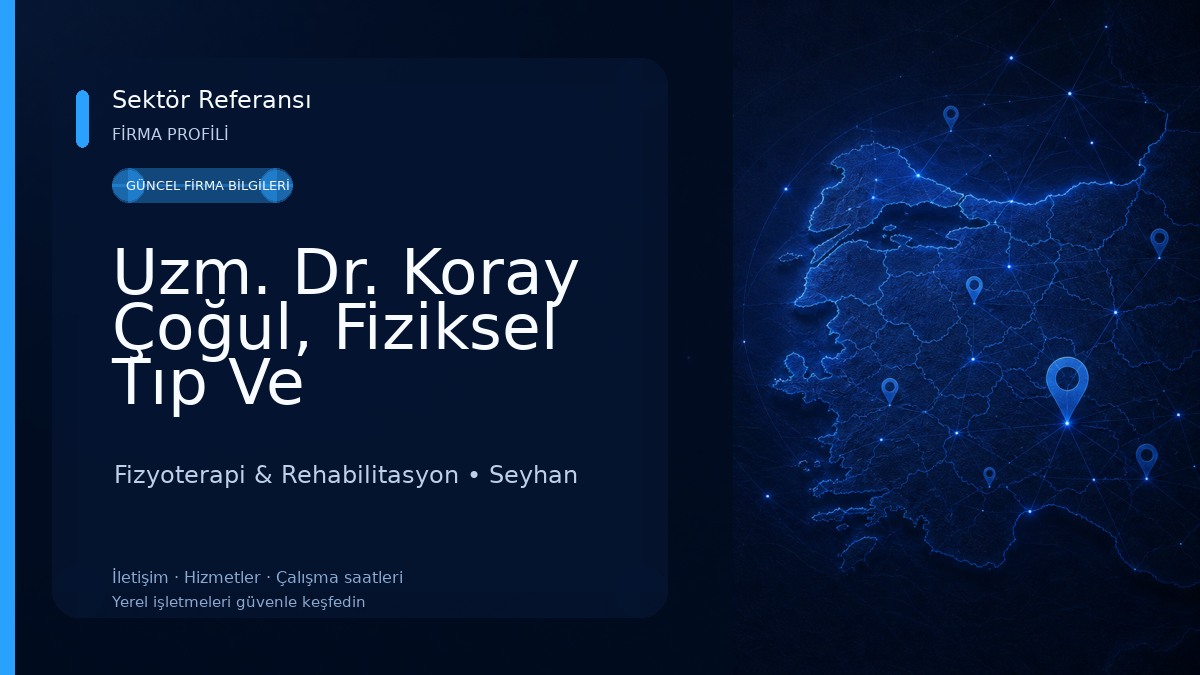 Uzm. Dr. Koray Çoğul, Fiziksel Tıp Ve Rehabilitasyon - Ozon Tedavi, fizyoterapi, kök hücre, Adana Fibromiyalji