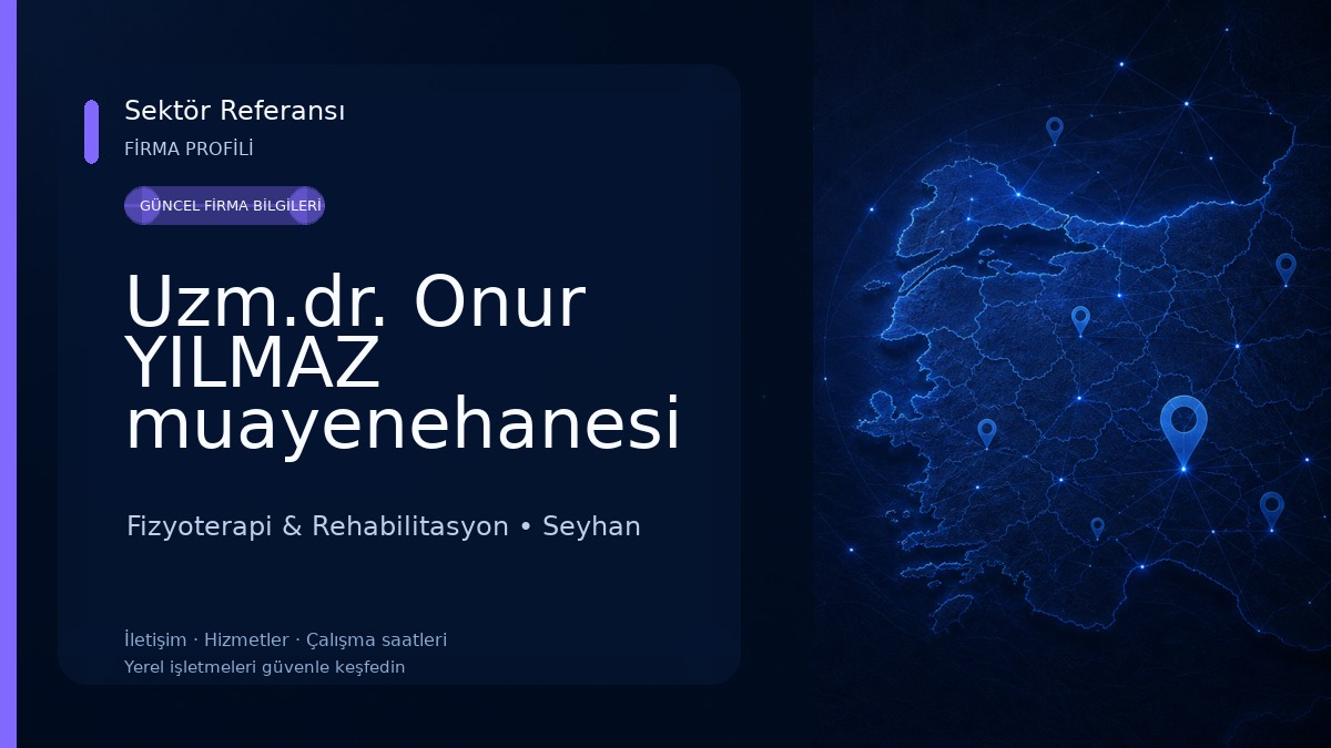 Uzm.dr. Onur YILMAZ muayenehanesi