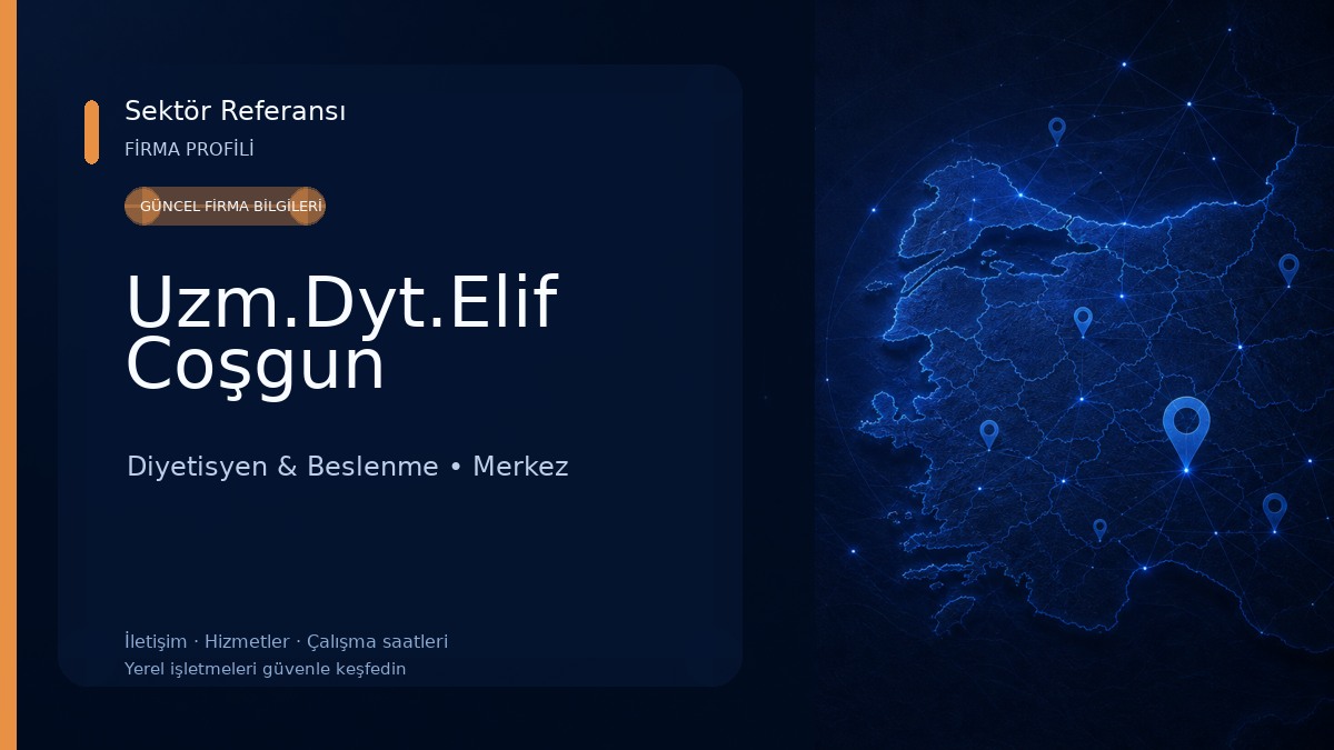 Uzm.Dyt.Elif Coşgun