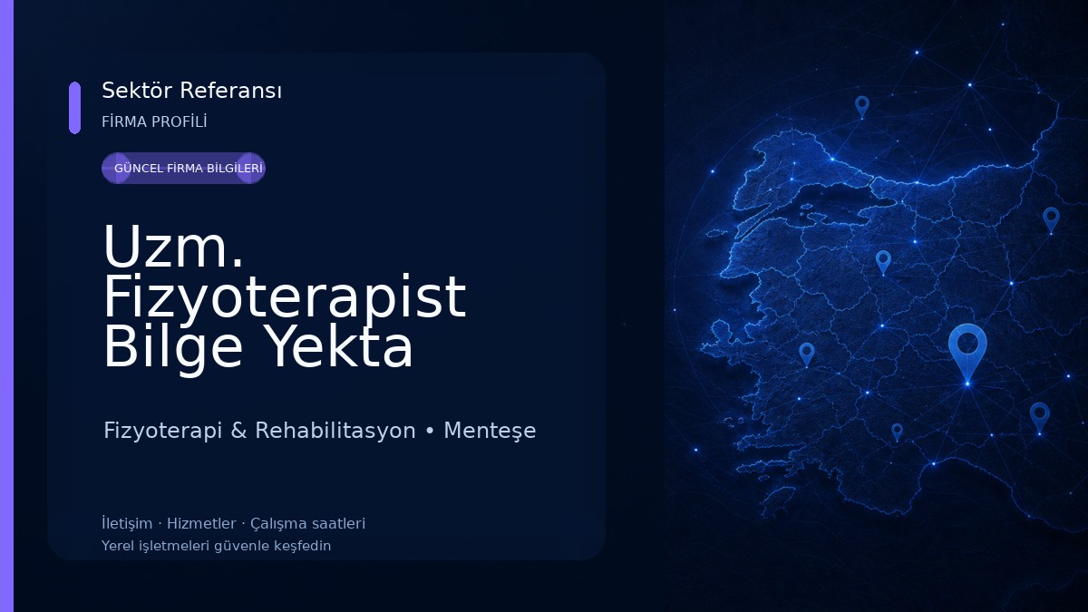 Uzm. Fizyoterapist Bilge Yekta Dellal 