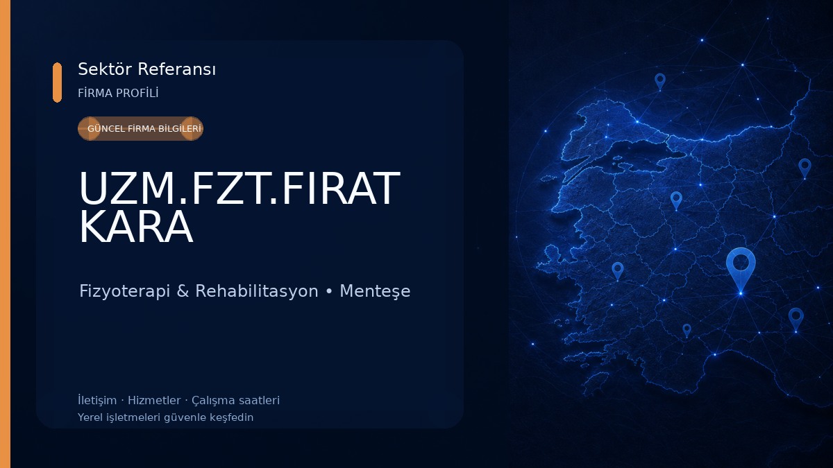 UZM.FZT.FIRAT KARA Fizyoterapi & Rehabilitasyon