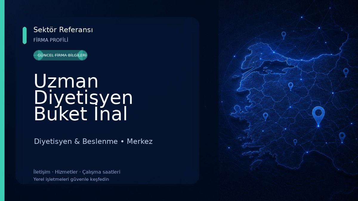 Uzman Diyetisyen Buket İnal 